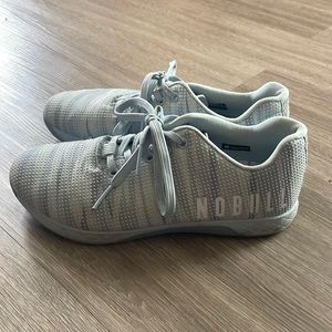 Light blue NOBULL shoes